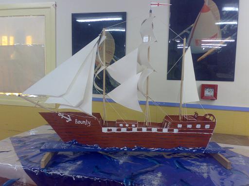 Bounty Model to be burnt